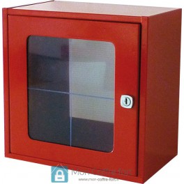 Plexiglas de rechange pour bo&icirc;te 25x25 cm