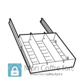 Bac coulissant Chubbsafes